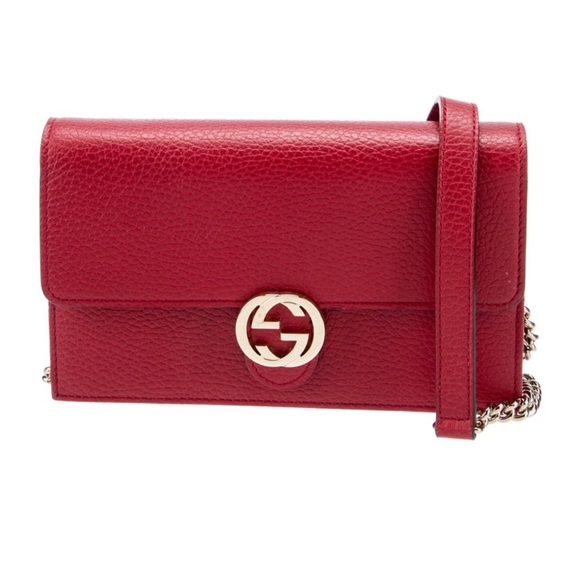 Gucci Leather Crossbody Bag - Picture 1 of 5
